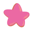 pink star